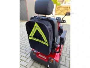 Brašna na opěradlo sedadla s reflexním trojúhelníkem